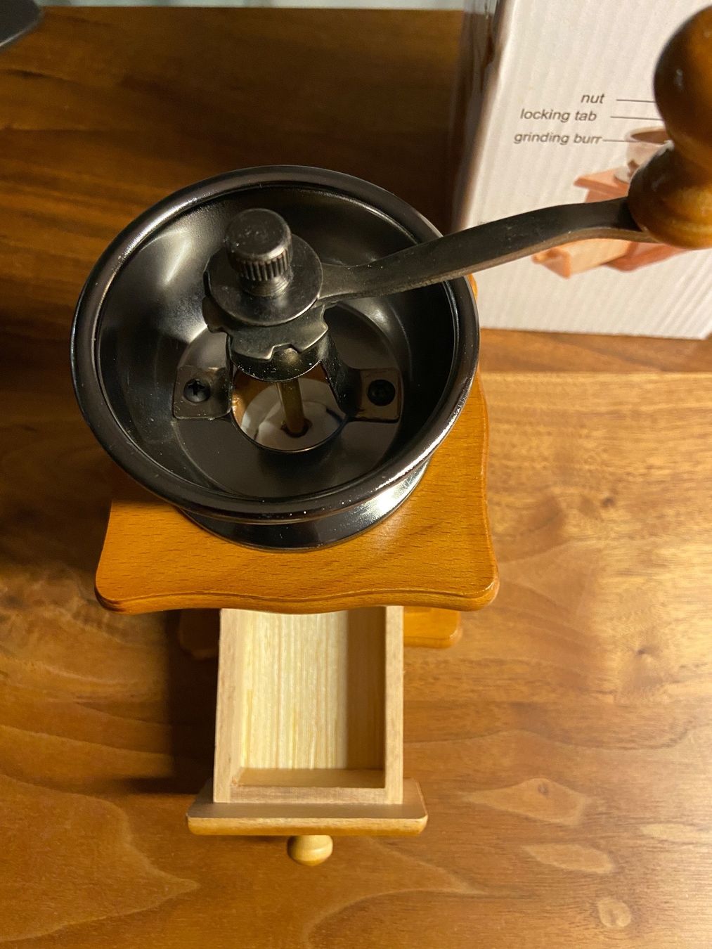 Cucine complete: Kaffee Bean Grinder Kaffee Maker Kaffee Spice Grat Mühle – Nuovo e nell'imballaggio originale da Seon venduto da Aaargauer01 8
