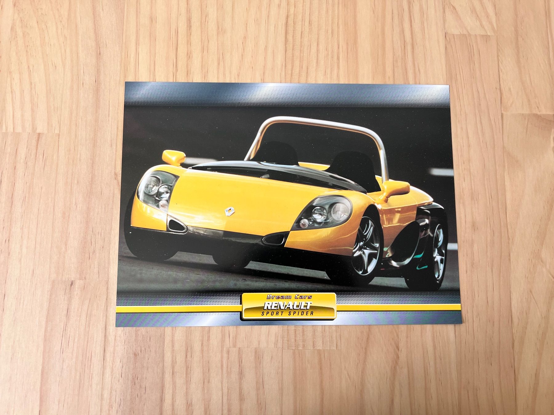 Renault Dokumente: RENAULT SPORT SPIDER Einzelblattprospekt – Gebraucht aus Münchenbuchsee von Volver64