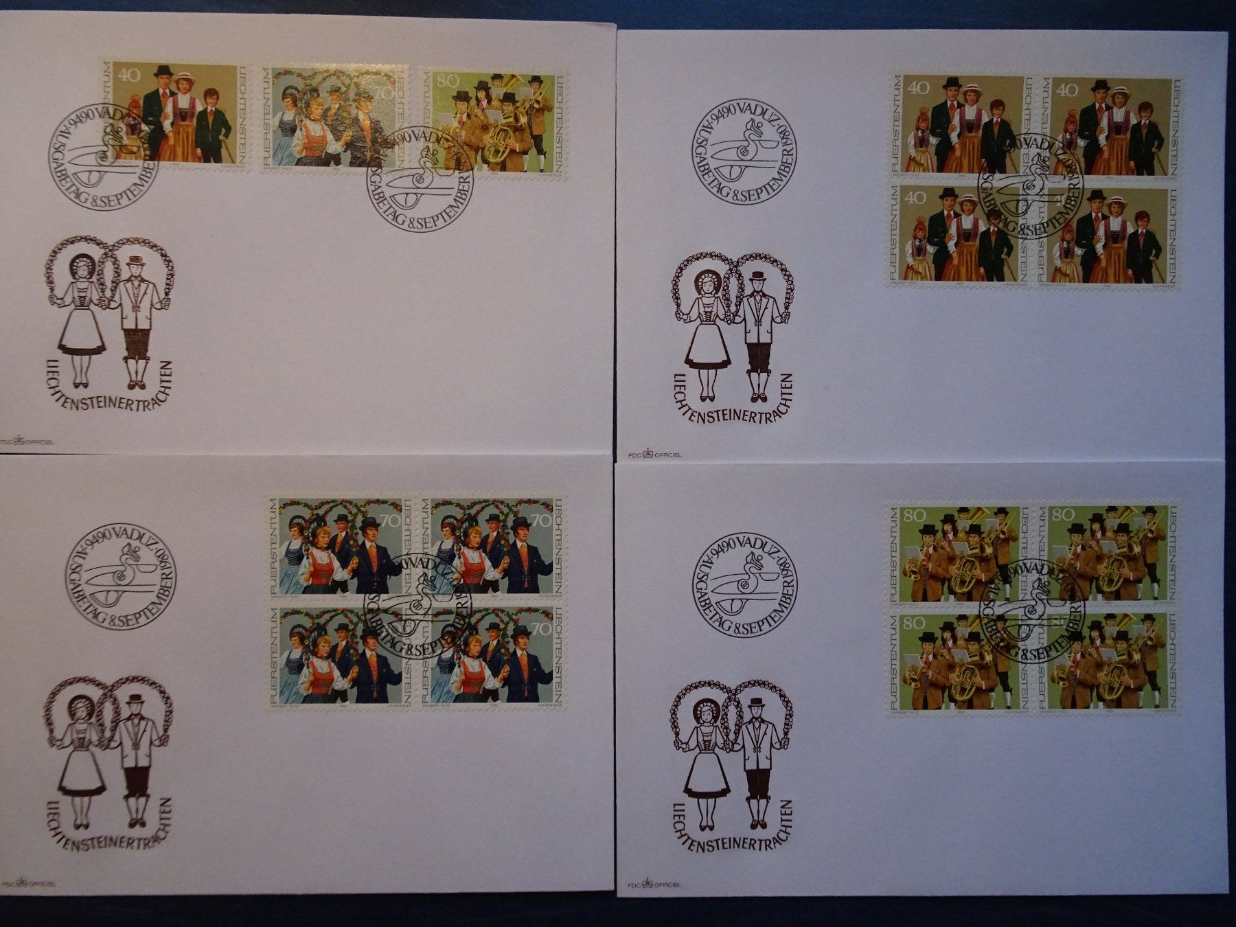Tous les timbres: FDC 1980 – Neuf (Voir description) à Aadorf par Chnorli-Furz