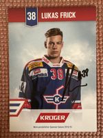 AK Autogrammkarte von Kloten Flyers / Lukas Frick