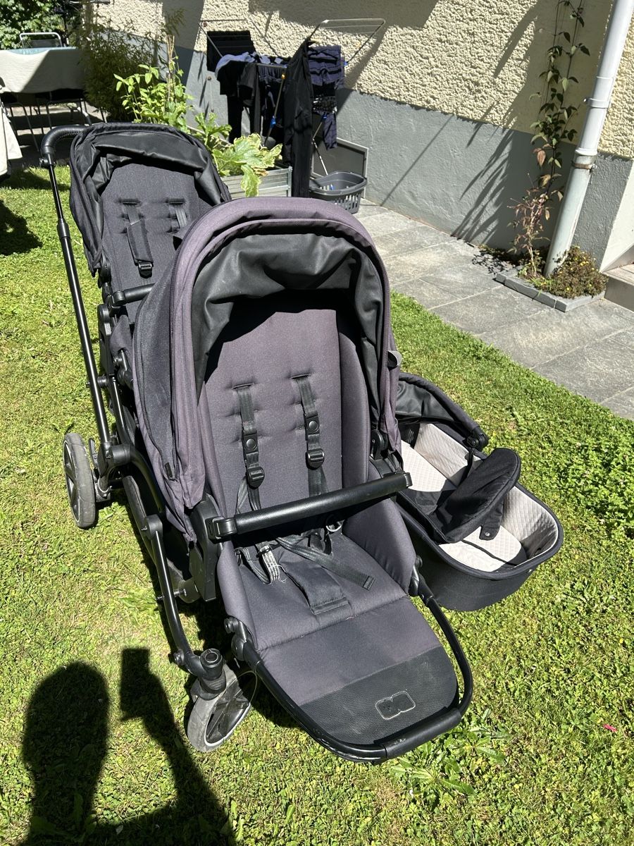 ABC Design Carrozzine: ABC Design Zoom 2 schwarz - Geschwisterwagen – Usato da Kreuzlingen venduto da pka_5rfy 4