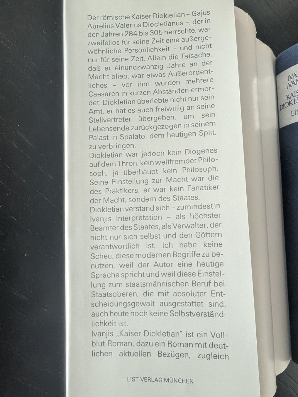 Libri: Kaiser Diokletian - Ivan Ivanji (List) – Usato da Thalwil venduto da sultan03 6