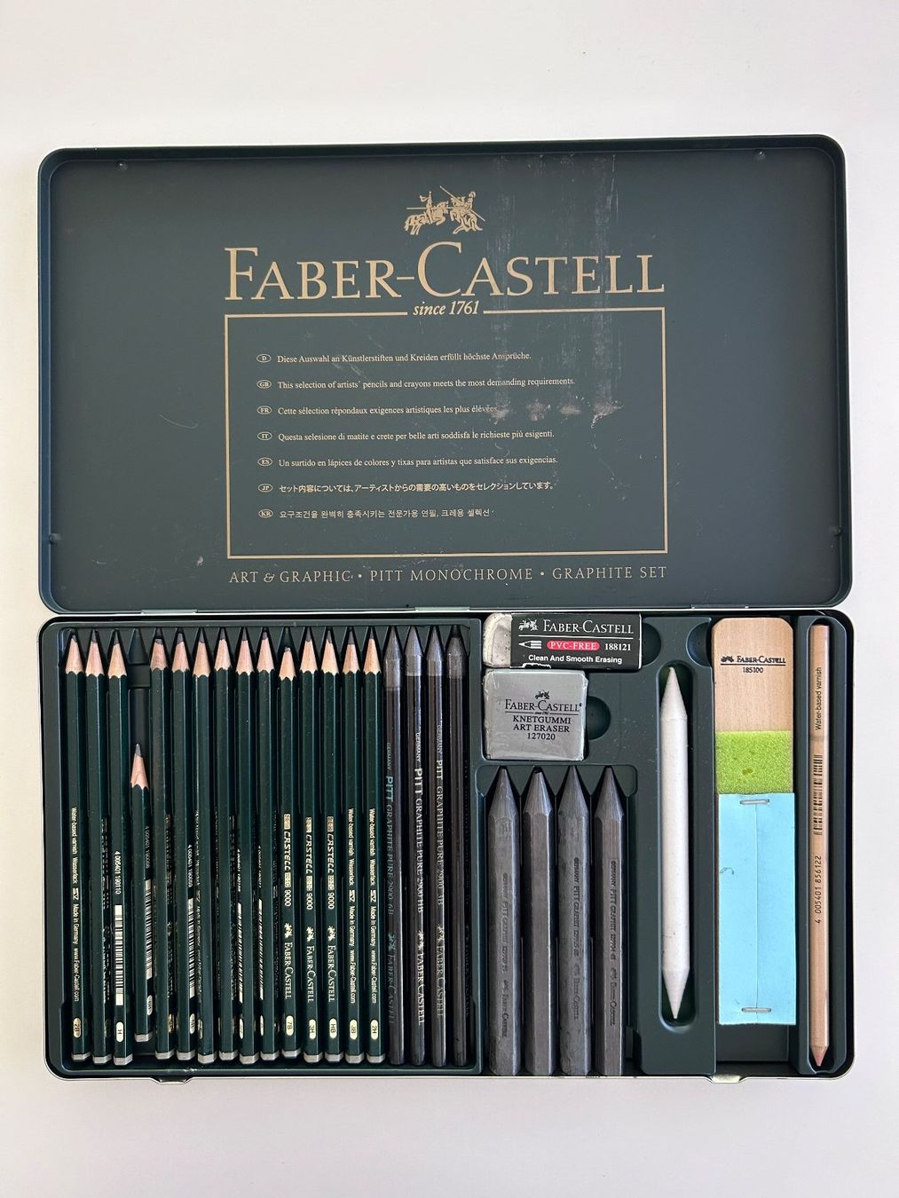 Faber-Castell Matite, matite colorate & gessi: Faber-Castell Graphite Set – Usato da St. Gallen venduto da look-twice