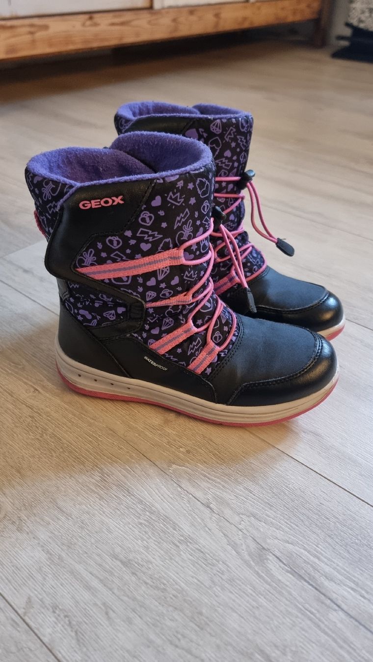 Geox Schuhe für Mädchen: Geox Waterproof Stiefel gr 33 – Gebraucht aus Wigoltingen von Zuckerfee84 2