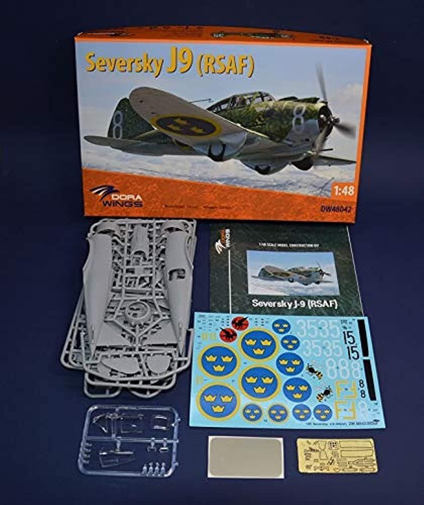 Kit di modellismo & Modellini statici: Seversky P-35 / J9 1/48 – Nuovo e nell'imballaggio originale da Bözen venduto da jackieoh 1