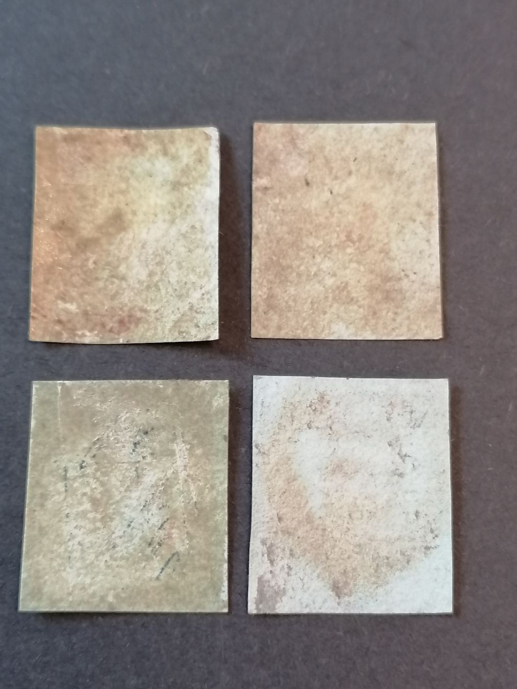 Tous les timbres: 4mal One Penny red 1841  – D'occasion à Happerswil par tschergi 1