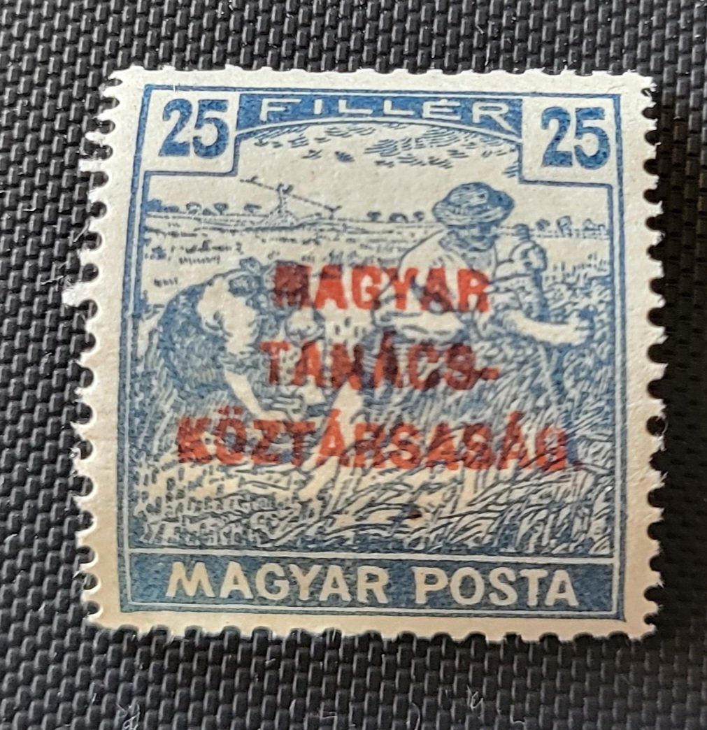 Tutti i francobolli: Ungarn 1919 alte briefmarke – Usato da St Gallen venduto da Stampsalshobby