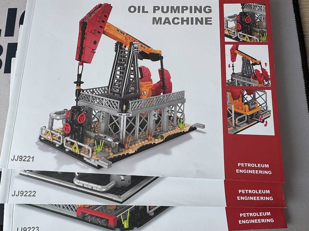 Kit di costruzioni: OIL Pumping Machine Klemmbausteine – Usato da Oensingen venduto da tho_kyl8 1