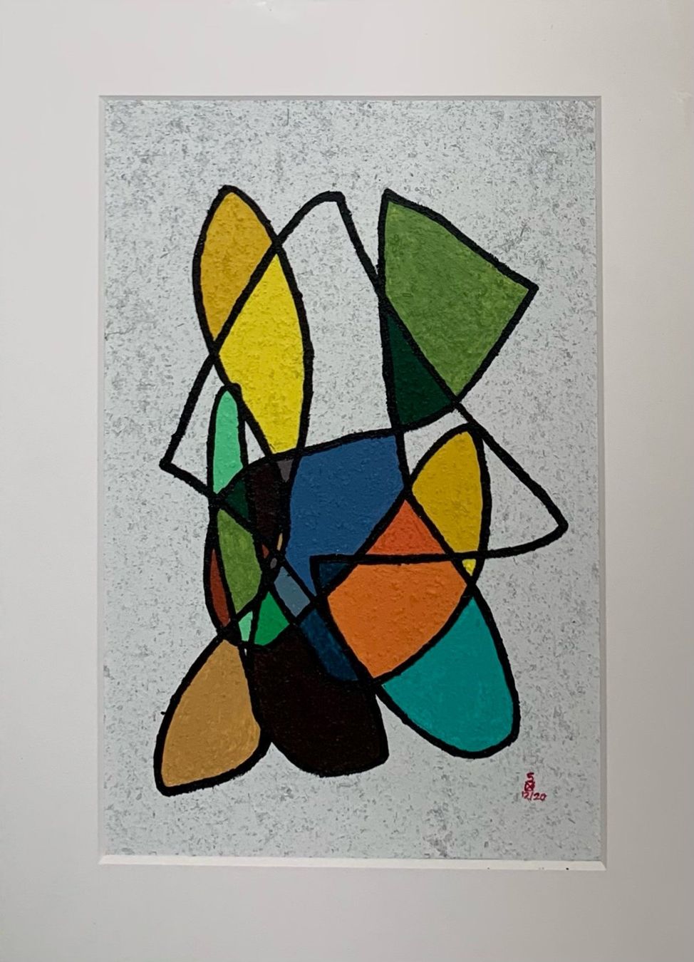 Dipinti: Original Schweizer Kunst: Zwei Tänzer – Usato da Basel venduto da EsZed 1