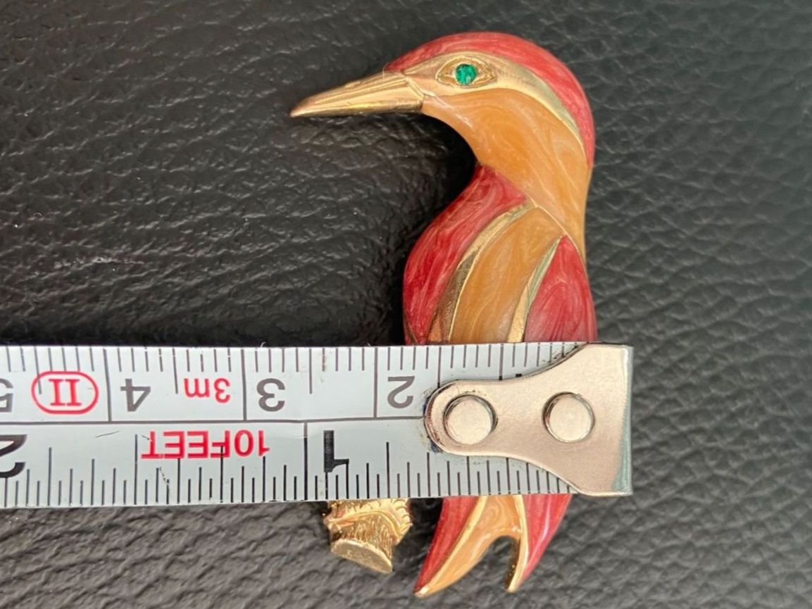 Spille & Fermagli: Broche  Vintage Doré Email – Usato da Peseux venduto da CharmeCommerce511 2