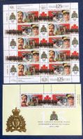 1998 - Kanada -Kanadische Berittene Polizei Bogen + Block **