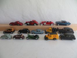 Solido etc. 1:43: 14 verschiedene Modellautos, ohne OVP