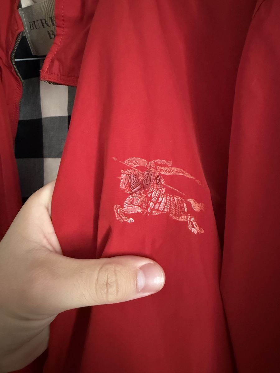 Burberry Giacche: Jacke Burberry Rot Grösse S – Usato da Zürich venduto da bec_kd7z 1