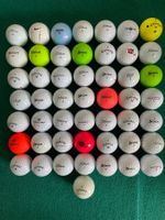 50 Golfbälle - Unterholz - Topzustand