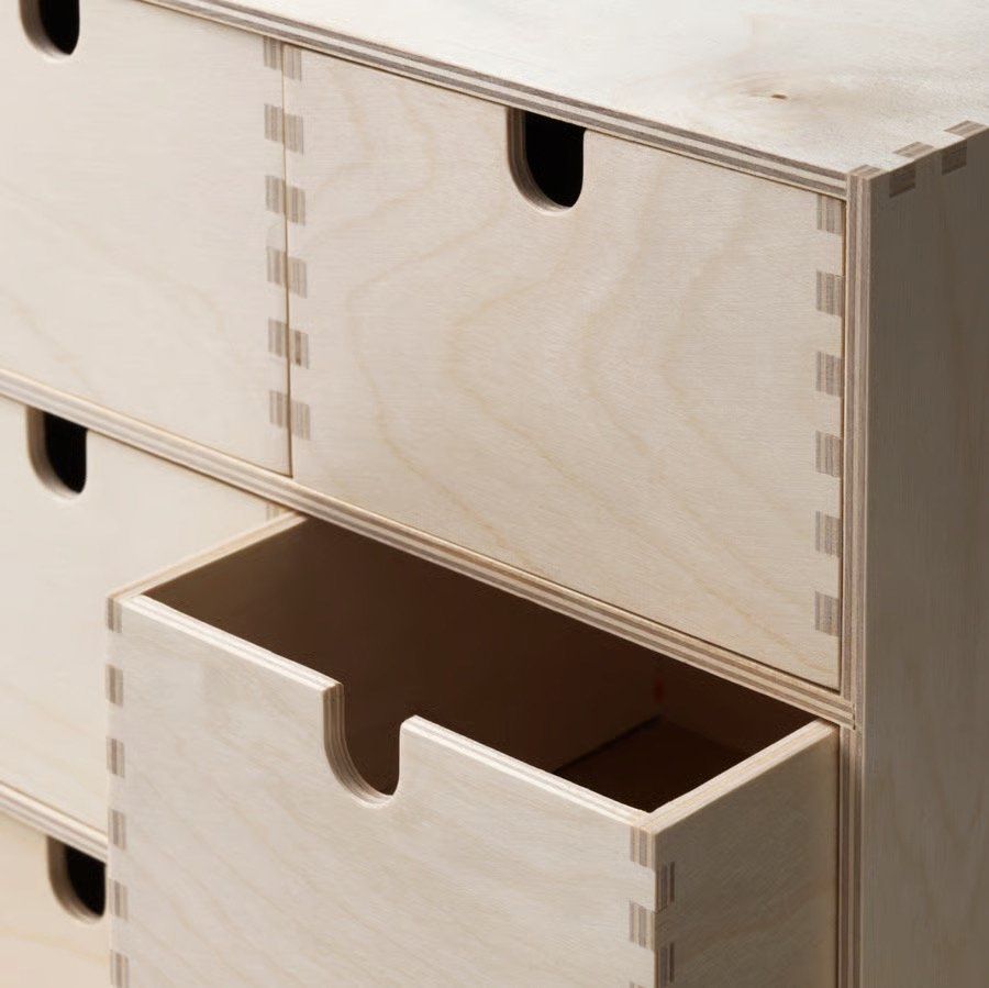 Ikea Commodes: IKEA - 2x MOPPE Mini-commode contreplaqué de bouleau - NEUF – Neuf avec emballage d'origine à Genève par PoissonBlue 6