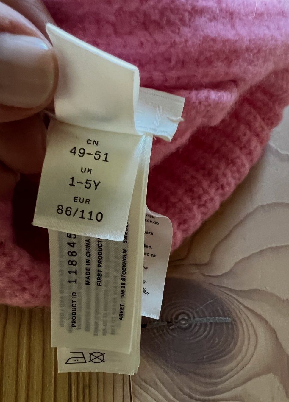 Arket Altro abbigliamento per bambina: Arket Hut Kinder Gr.49-51 – Usato da Zürich venduto da meggimay 1