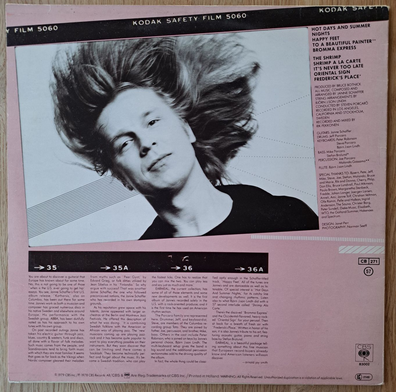 Dischi in vinile: Janne Schaffer - Earmeal – Usato da Meggen venduto da Ricardokoch 1