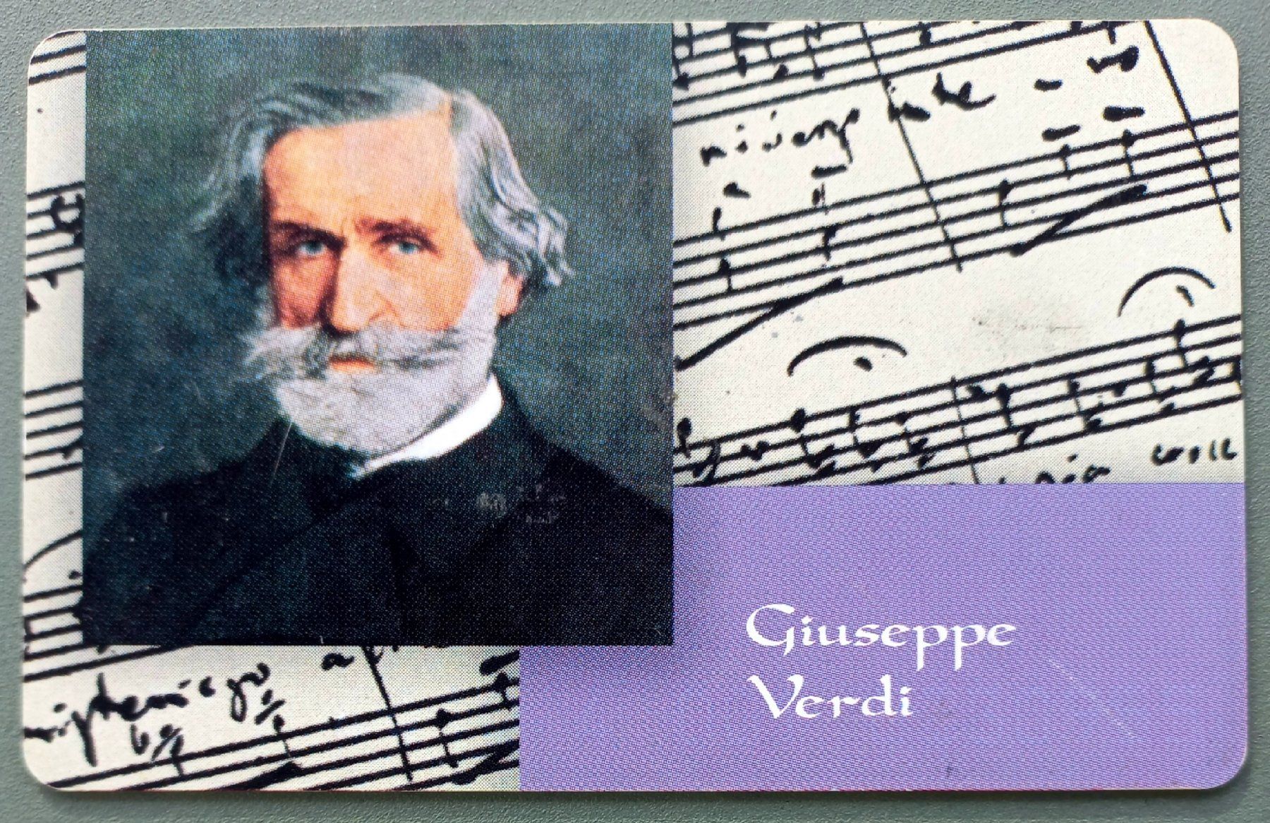 Telefon- & Taxkarten: Taxcard - Giuseppe Verdi - D – Gebraucht aus Niederuzwil von lubimaja