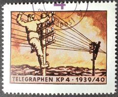 Soldatenmarke 2.WK, Telegraphen Kp 4, Wi Tg 8