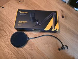 Mikrofonarm Maono BA37 mit extra Popfilter gebraucht