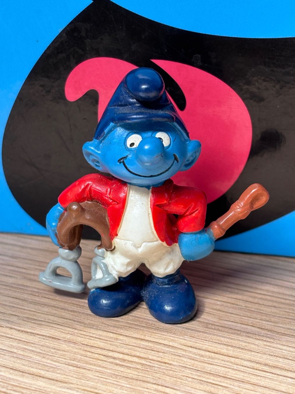 Schleich Figuren: Reiter-Schlumpf – Gebraucht aus Lyss von Duckszone