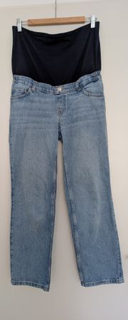 Jeans de grossesse coupe droite marque Mango taille 36