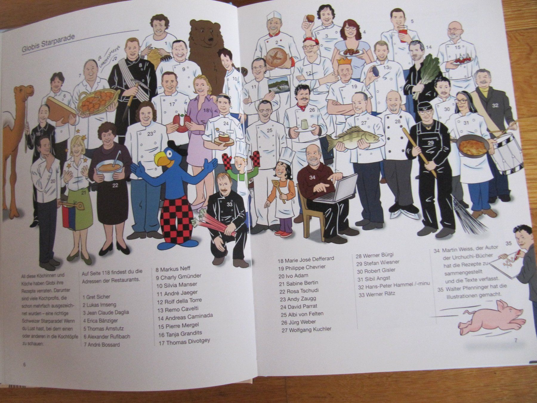 Fumetti: Globis Schweizer Küche Globibuch Globi Kochbuch – Nuovo (secondo la descrizione) da Würenlos venduto da AustralisZ 4