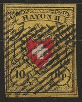 Rayon II Stein B-RO Type 34 / Fehlerfreie Marke / Attest