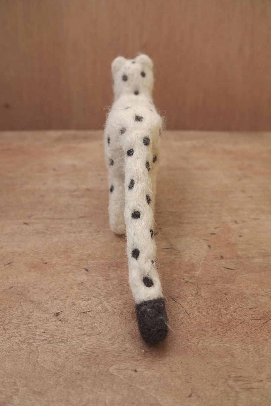 Statuette: Filzfigur aus Wolle Schneeleopard – Nuovo (secondo la descrizione) da Winterthur venduto da Hiruko 4