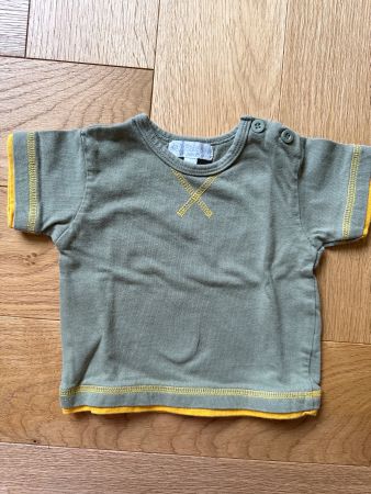 Baby T-Shirt grün Grösse 68 guter Zustand