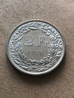 2 Fr. 1976 unz.