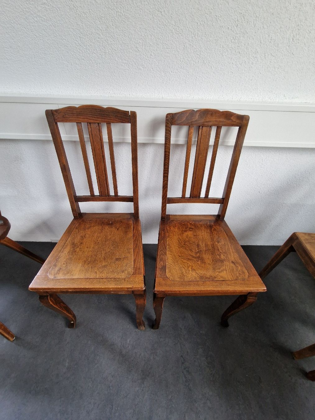 Stühle: 2er Set schicke Holzstühle  – Gebraucht aus Tübach von bau_tr27