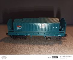H0 SBB-CFF Containertragwagen Shimmns mit 2 Containern
