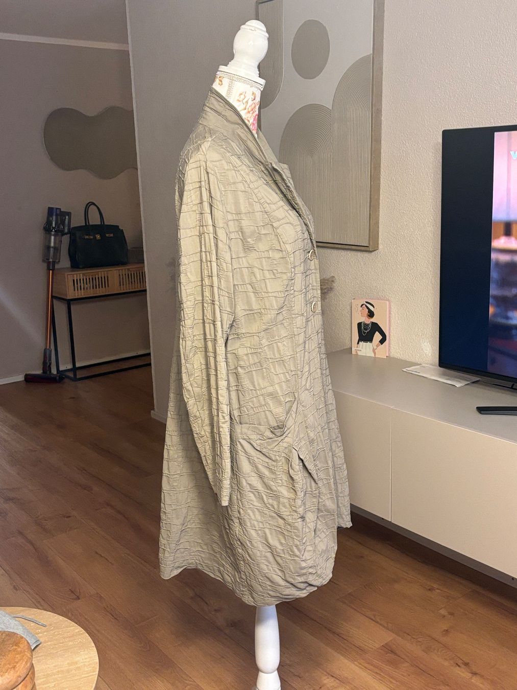 Jacken: Tomo Structured Mantel  Baumwolle – Gebraucht aus St. Margrethen SG von dijanaO 1