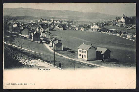 Cartoline postali: AK Porrentruy, Teilansicht – Usato da Berlin venduto da bartko-reher