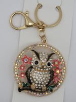 EULE - Schlüsselanhänger mit Glitzersteinen - das Geschenk