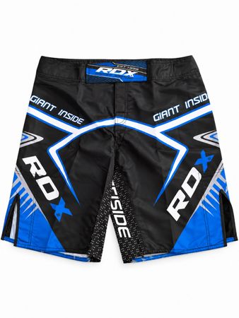 MMA Kampfsport Shorts RDX schwarz blau NEU Gr. S