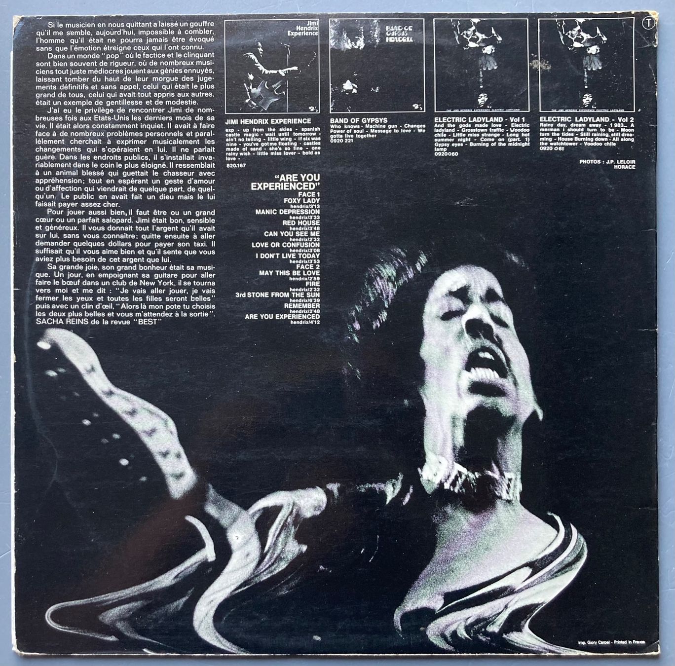 Dischi in vinile: JIMI HENDRIX - ARE YOU EXPERIENCED? – Usato da Poliez-Pittet venduto da Newtown-Records 1