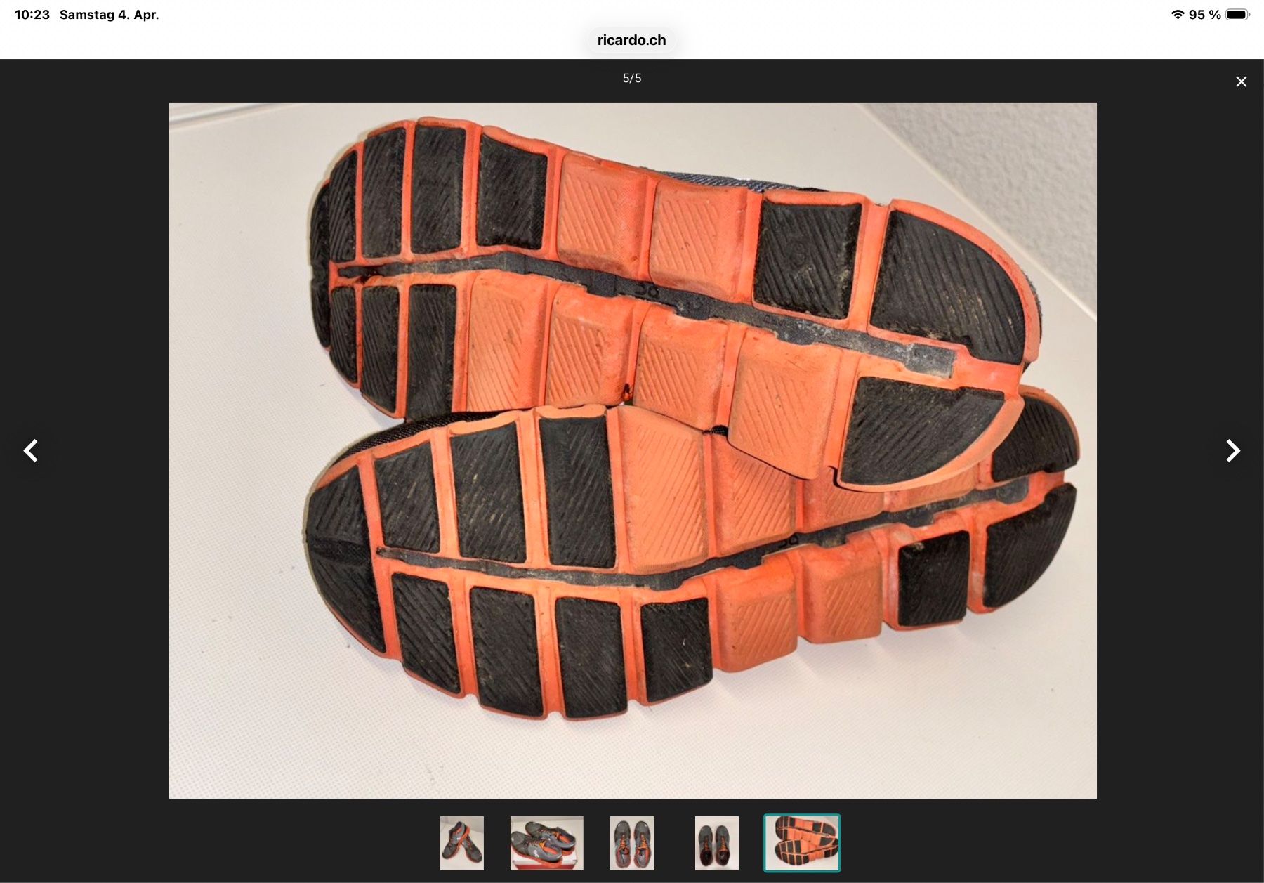 On Scarpe da uomo: ON herrenschuhe gr 44.5 – Usato da Langnau am Albis venduto da Judithsebi 3