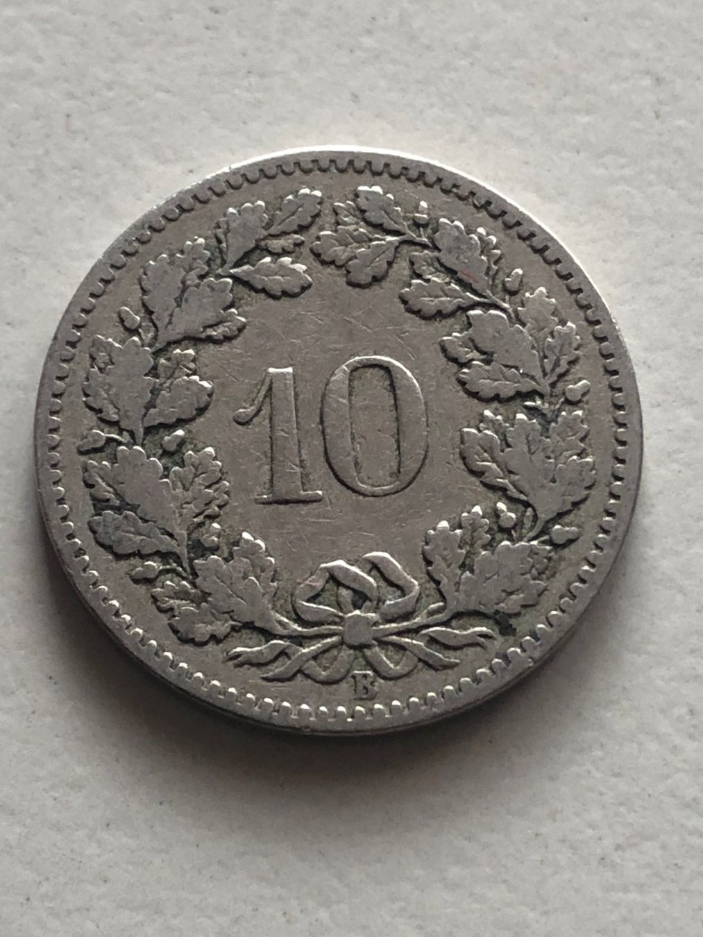 Tutti le monete: 10 Rp. 1894 – Usato da Schötz venduto da Odpa 1