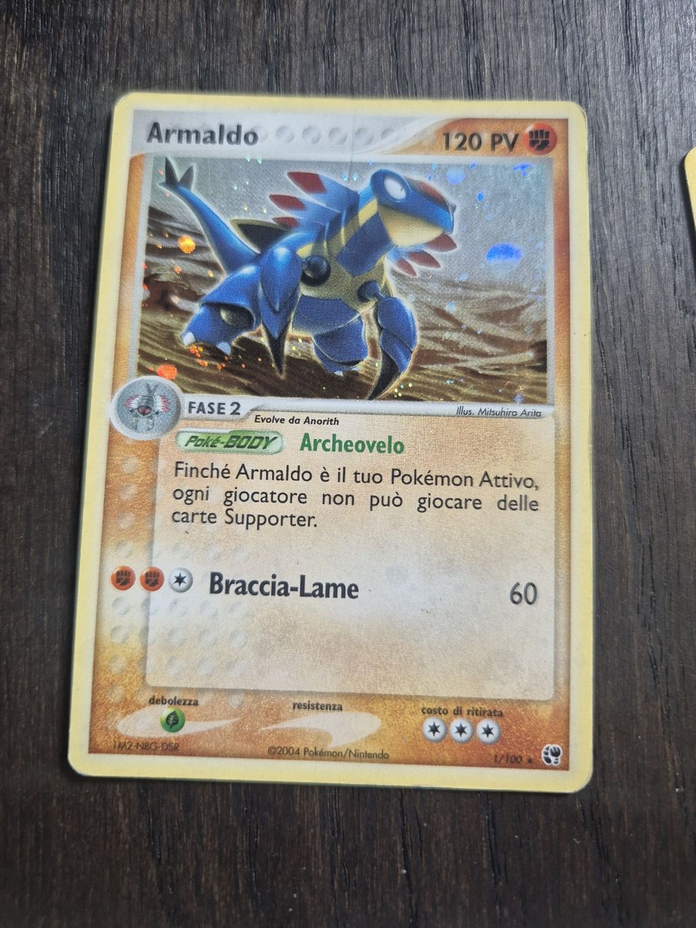 Pokémon Carte collezionabili: Pokemon - Armaldo holo - ex sandstorm – Usato da Subingen venduto da mattkum 1