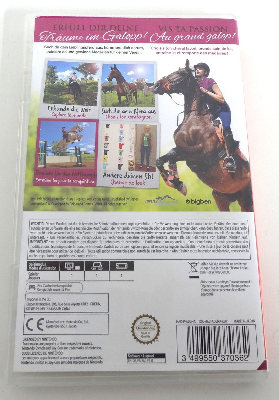 Nintendo Spiele: Nintendo Switch Game Sammlung (3 Spiele) – Gebraucht aus Volketswil von brockipfannenstil 6