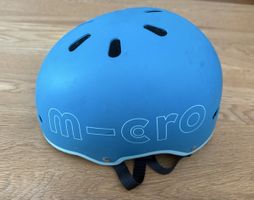Kinderhelm dunkeltürkis Marke Micro Grösse S