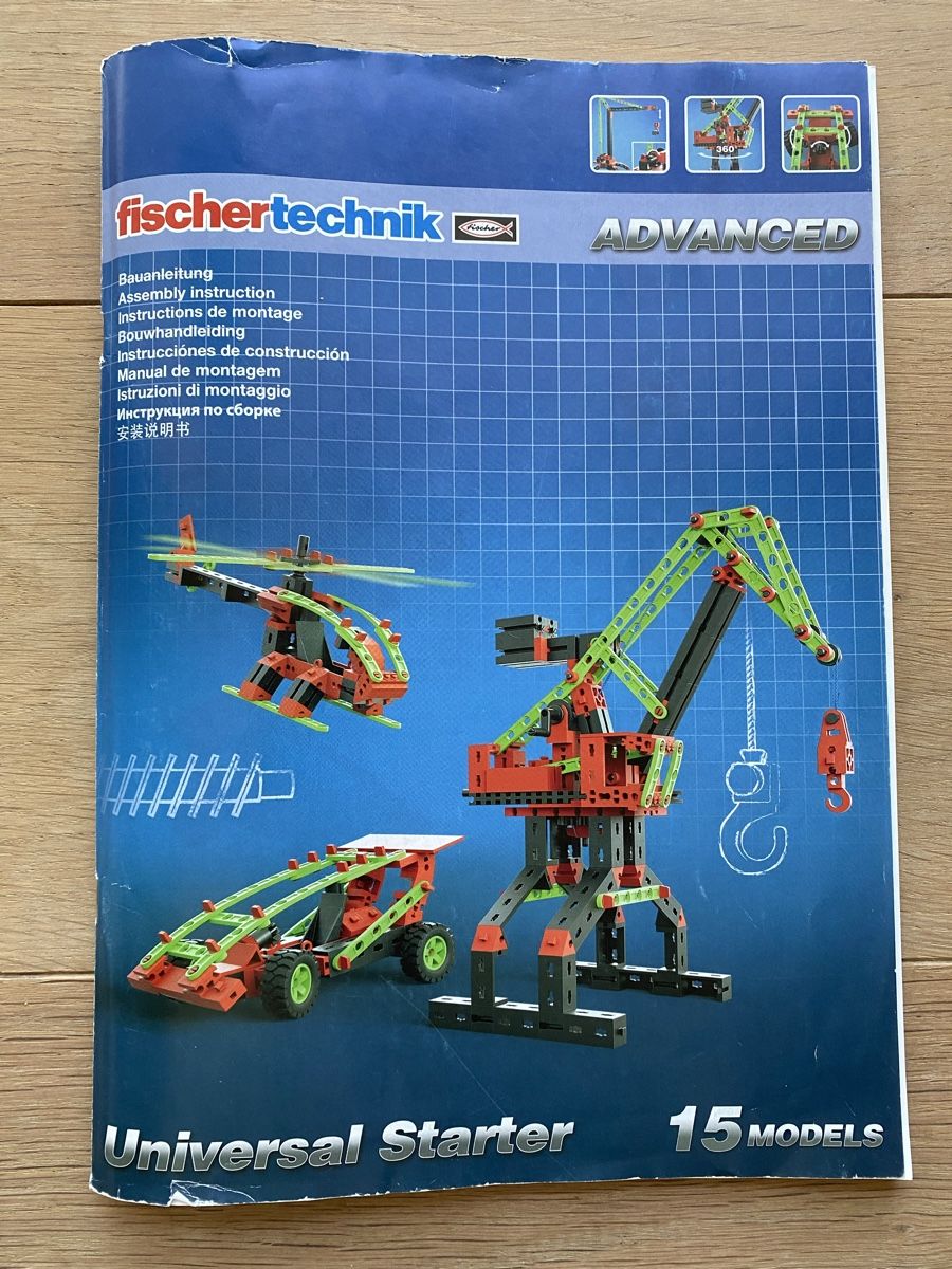 Fischer Baukästen: Fischertechnik Advanced Universal Starter Set – Gebraucht aus Guschelmuth von  2