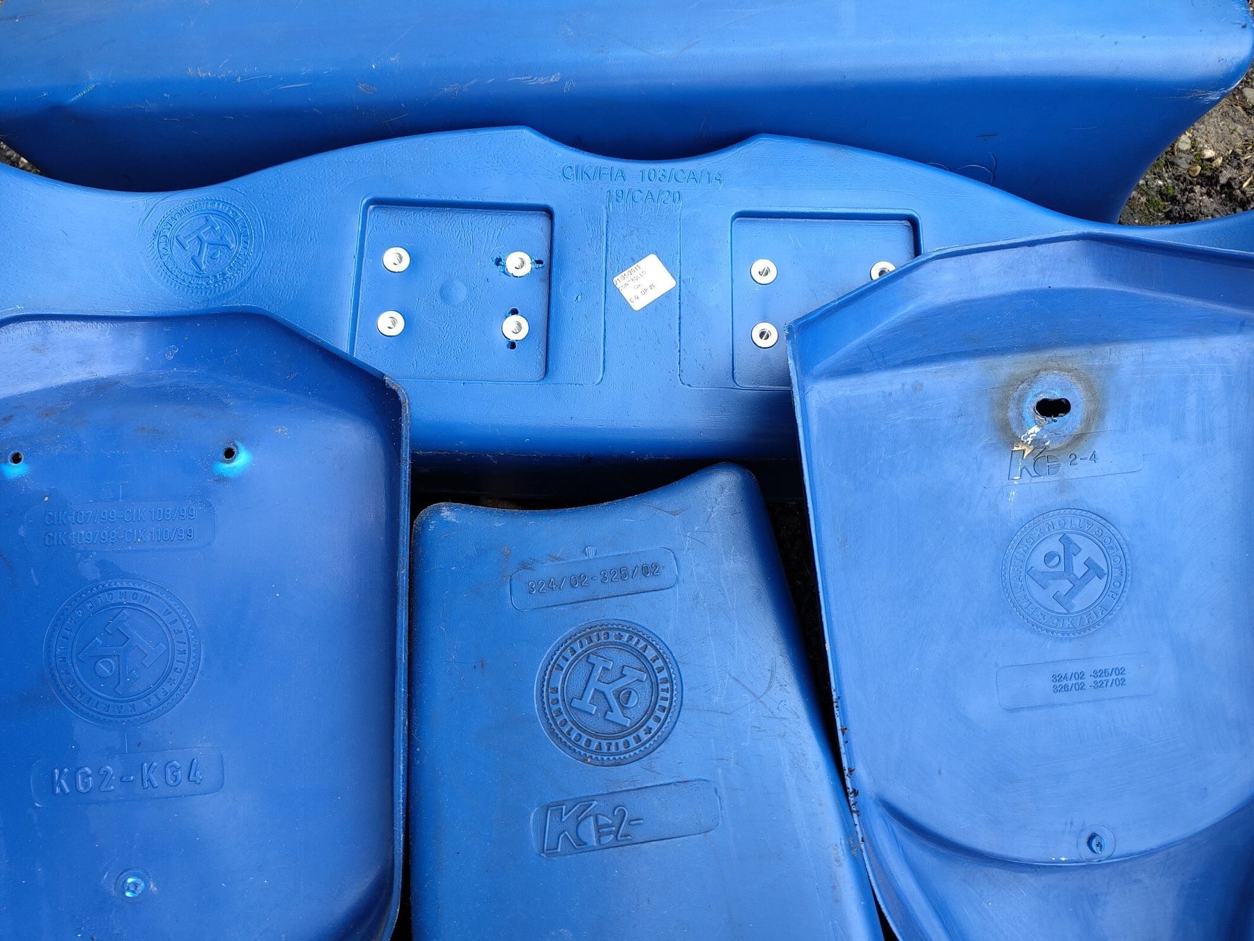 Go-Kart: Kart Bodywork, Verschalung, Frontbumper, Seitenkästen – Usato da Hombrechtikon venduto da star888 7
