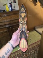 Afrikanische Holzmaske, Wanddeko Vintage Rarität (S1)