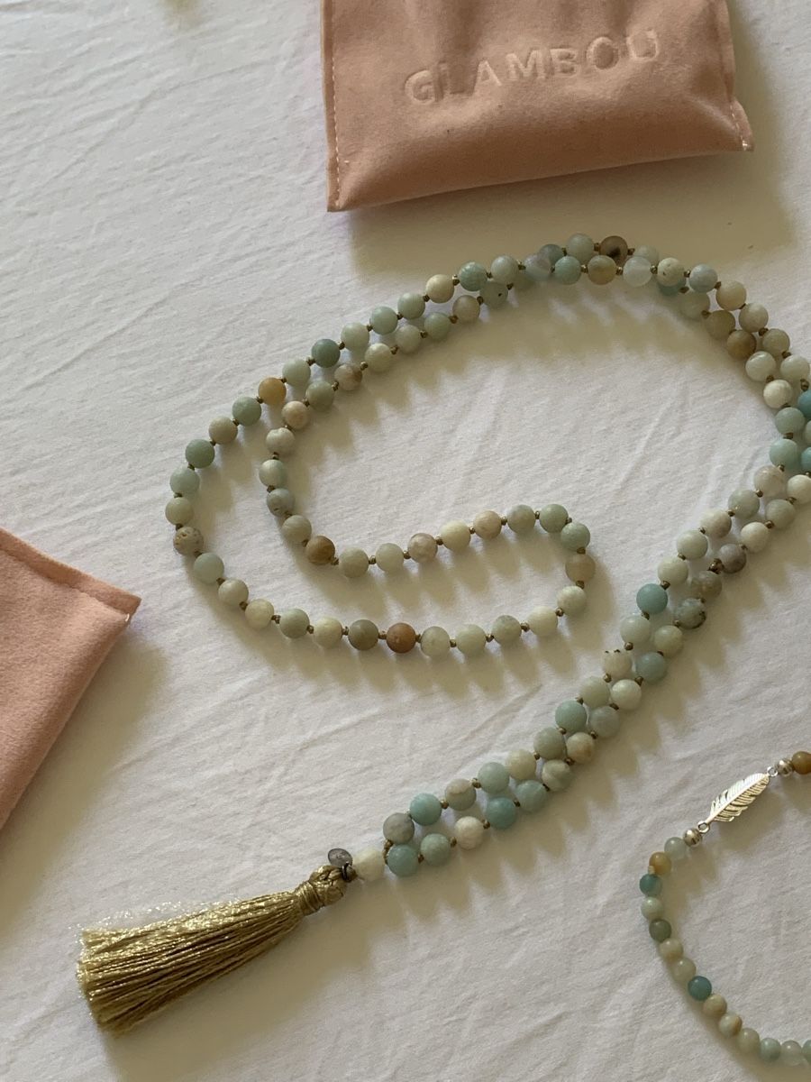 Catenine: Collier et bracelet Glambou neuf en amazonite – Nuovo e nell'imballaggio originale da Gland venduto da TallyEva 3