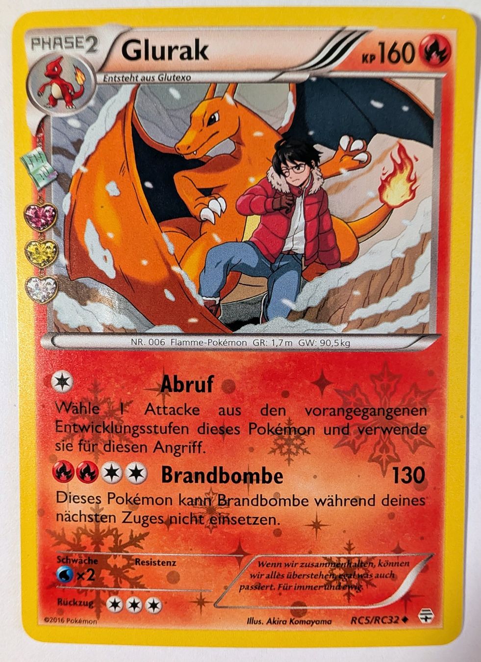 Pokémon Carte collezionabili: Glurak (GEN RC5) / DE – Usato da Weinfelden venduto da ChickenMAN