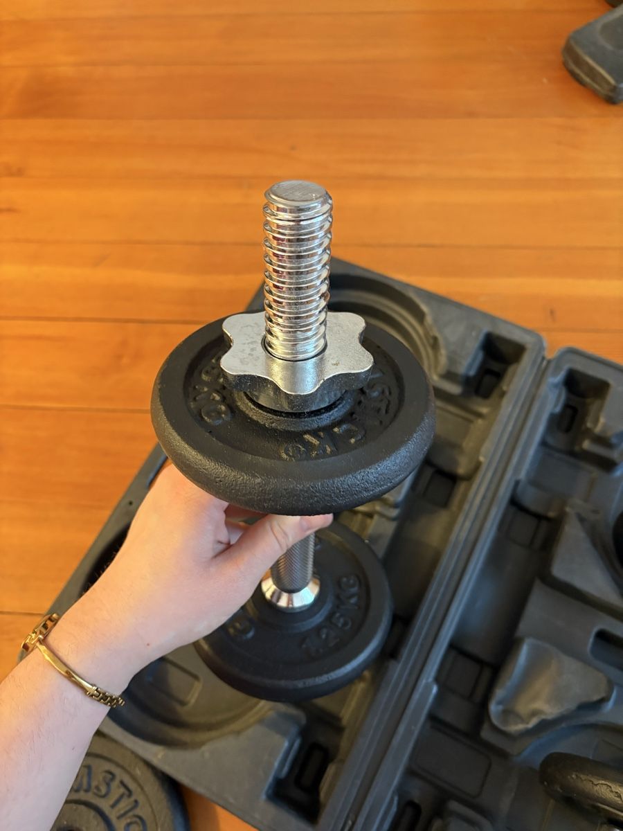Hanteln & Gewichte: Gym Hantel Set – Gebraucht aus Basel von anschla. 7