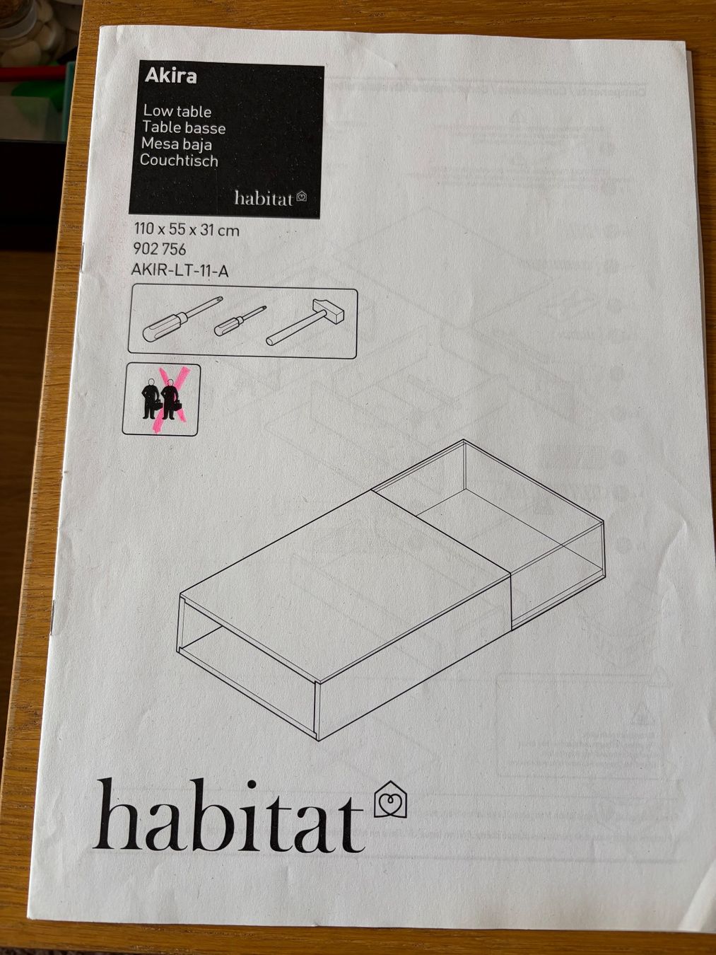 Tavoli: Table basse Habitat, modèle AKIRA – Usato da Cologny venduto da jch_v678 5